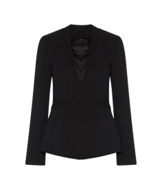 Double Layer Neckline Jacket by Cue