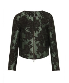 Flocked Rose Jacket by Cue