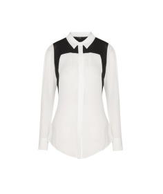 Georgette Contrast Shirt by Cue