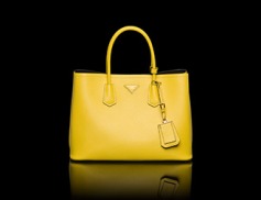 Prada Yellow Bag