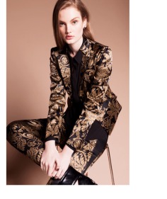 Gold Leaf Jacket by Cue