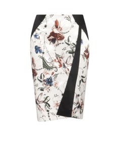 Botanica Satin Skirt by Cue