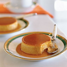 Double-Ginger Pumpkin Flans < 100 Healthy Dessert Ideas - Cooking Light