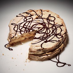 Caramel-Pecan Dacquoise < 100 Healthy Dessert Ideas - Cooking Light