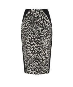Animal Jacquard Pencil Skirt by Cue