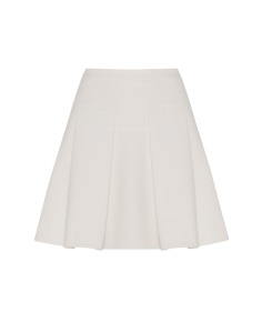 Tech Stretch Pleat Skirt by Cue