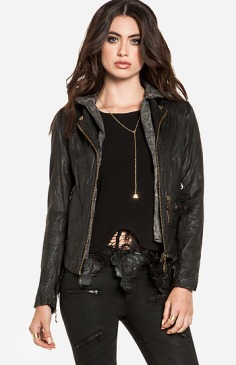 DOMA Ashley Leather Jacket | DAILYLOOK
