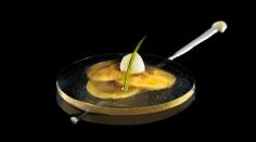 D.O.M. | Banana, Lime and Priprioca Caramel Ravioli