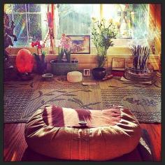 Moon to Moon: Don't Hate... Meditate.. Creating your own Meditation space