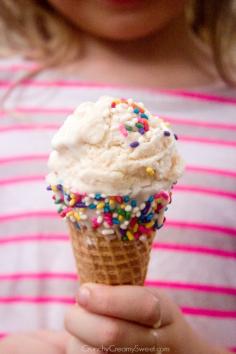 Vanilla Sugar Cookie Dough Ice Cream