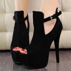 Women's Pointed Toe Platforms Stilettos High Heel Fashion Party Shoes and Wedding Shoes Blue Black Shoes