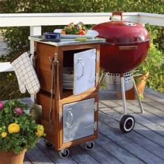 DIY grilling station