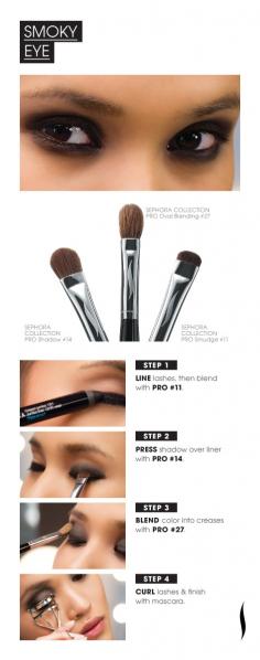 PRO Brush HOW TO: Smoky Eye #Brushing Up #Sephora