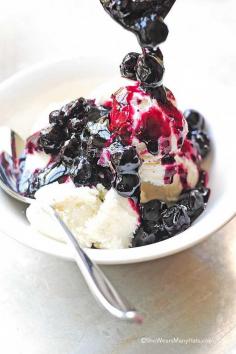 Homemade Blueberry Syrup Recipe