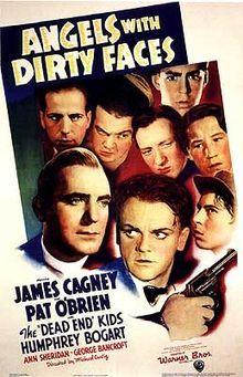 Angels with dirty faces ( 1938 ) a CLASSIC with James Cagney as the Bad Guy and his Childhood Friend turned Priest Pat O'Brien trying to get him back on the straight and narrow. I believe this picture introduced THE DEAD END KIDS. A must see....