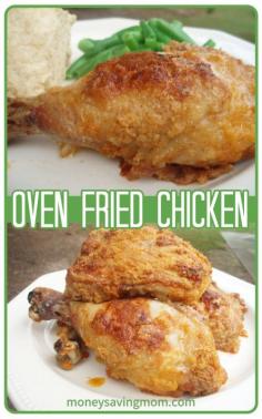 Oven Fried Chicken