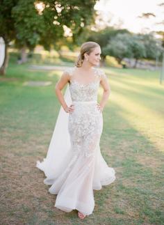 Love this wedding. Romantic and modern.  Paolo Sebastian #wedding dress!