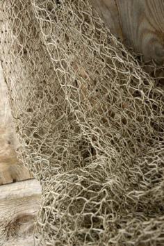 Fish Netting Fish Nets $9 Complete your nautical theme with our authentic slightly used fish netting. These fish nets range from dark grey to brownish black and add a convincing feel to your decor. Perfect for decorating a Pirate's ship. These genuine fishing nets are sure to impress.