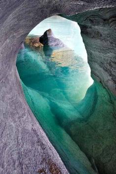Marble Caverns of Lago Carrera, Patagonia, Chile