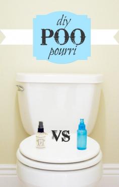 Make your own Poo Pourri recipe and save over 96%!! Works just as well and smells the same. Brilliant!
