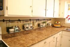 Unclutter you kitchen counter! Great idea!