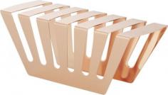 balance rose gold letter holder  | CB2