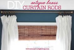 Use this for dowel info for curtain ross