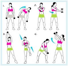 Standing abs...felt these the next morning!