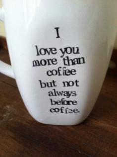 Mug truths.