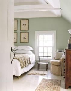 Ooooh sage green for master bedroom=LOVE!