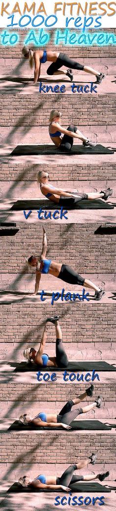 1000 reps to Ab Heaven