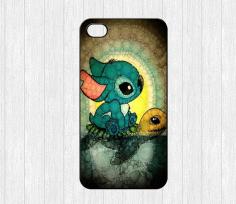 Stitch and Turtle iPhone 4 Case,Lilo and Stitch iPhone 4 4g 4s Hard Case,Swimming Stitch cover skin case for iphone 4/4g/4s case,More styles