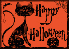 animated gif Halloween e cards | Glitter Halloween Greetings Animated Gifs