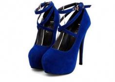 Platform Pumps Strappy Buckle Stiletto High Heels Shoes