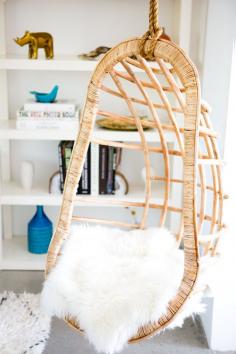 hanging chair.