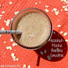 Hazelnut-Mocha Banana Smoothie