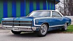#blue 1969 Ford Galaxie