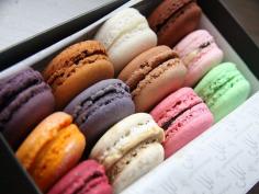 French Macaroons Recipe - We had the most amazing ones at Persephone Bakery in Jackson Hole, WY. I need to make these soon! These will make a great holiday cookie, too.