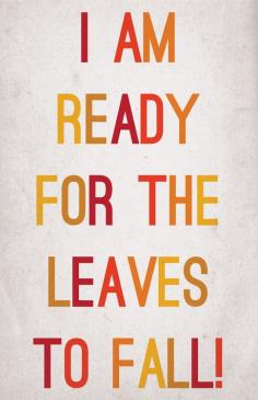 I am ready!