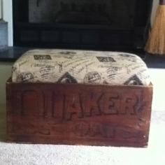Crate Ottoman