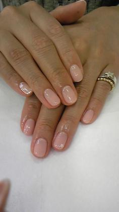 I'm pretty much obsessed with nude nail polish.  It's pretty, goes with everything, and is totally classic.