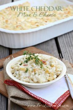 Smoky White Cheddar Mac and Cheese
