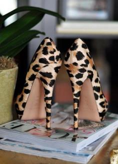 Leopard Pumps