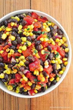 Black Bean Corn Salsa Recipe