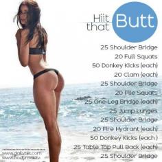HIIT Butt Workout
