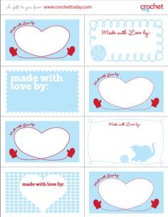 Free Crochet Today Gift Tags | crochet today