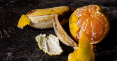Fruit peels to use around the kitchen