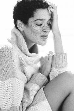 Nikia Phoenix of Model Liberation for Hair + Make-up by:  Amy Clarke