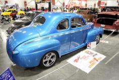 Wayne Weber's #blue 1947 Ford Coupe #custom #worldofwheels