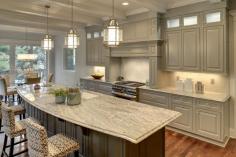 Grey cabinets #ArtisanHomeTour